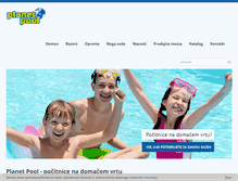 Tablet Screenshot of planetpool.si